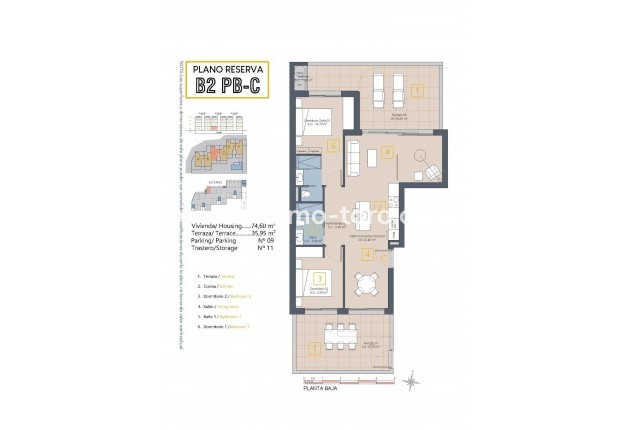 Nouvelle construction -  - Los Alcázares - Serena Golf