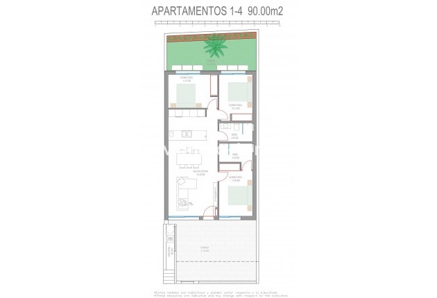 Nieuwbouw - Appartement  - Pilar de la Horadada - Parque del Mediterraneo