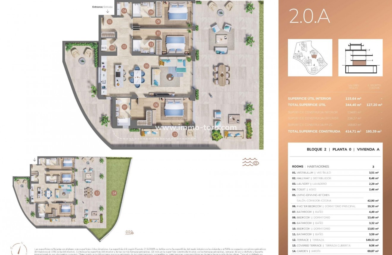 Nieuwbouw - Appartement  - Mijas - Cerrado del Aguila Golf and Resort