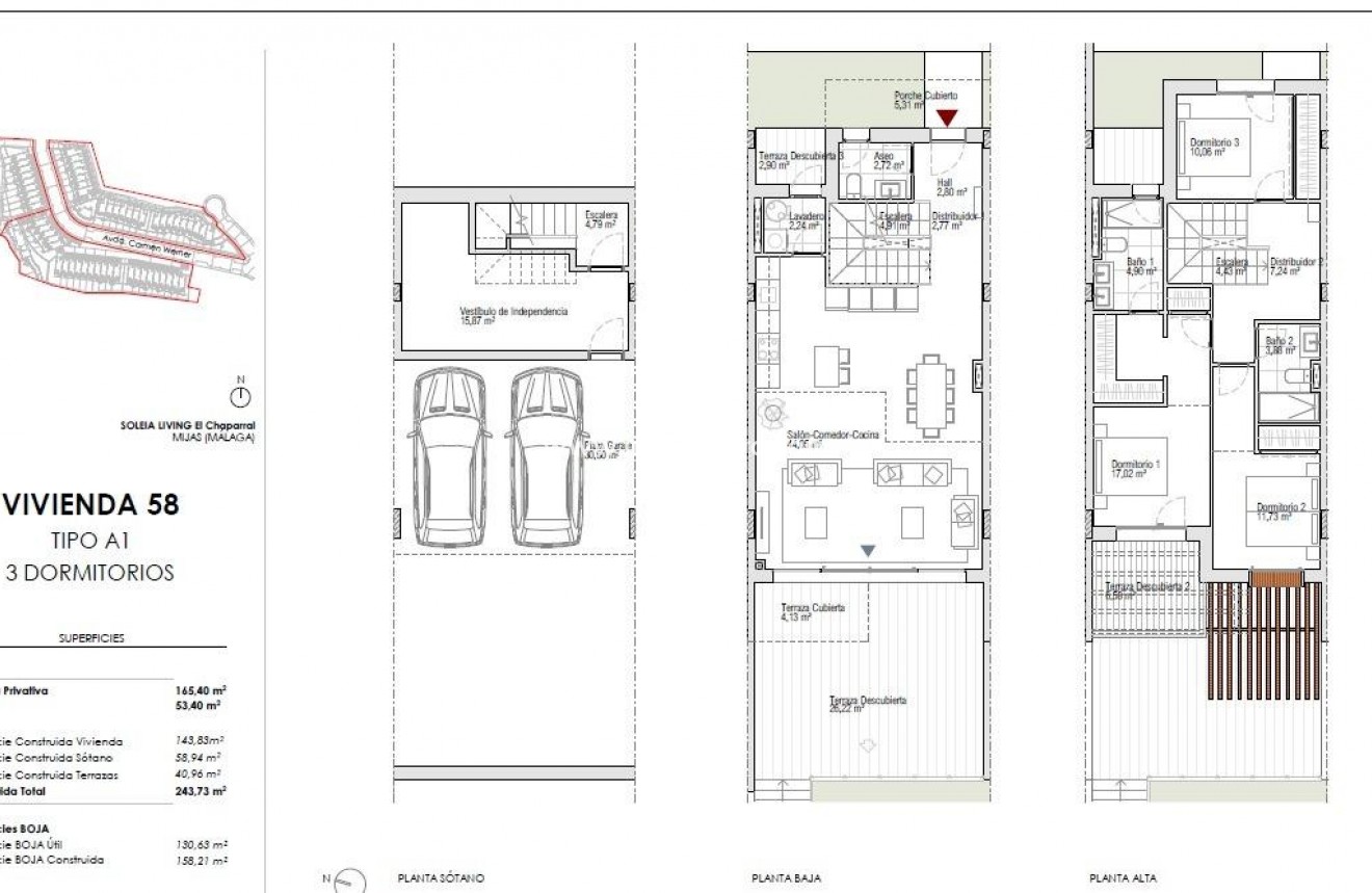 Nieuwbouw - Geschakelde woning - Mijas - La Cala de Mijas