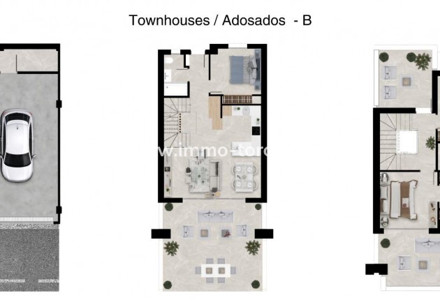 Nieuwbouw - Geschakelde woning - Mijas - La Cala Golf