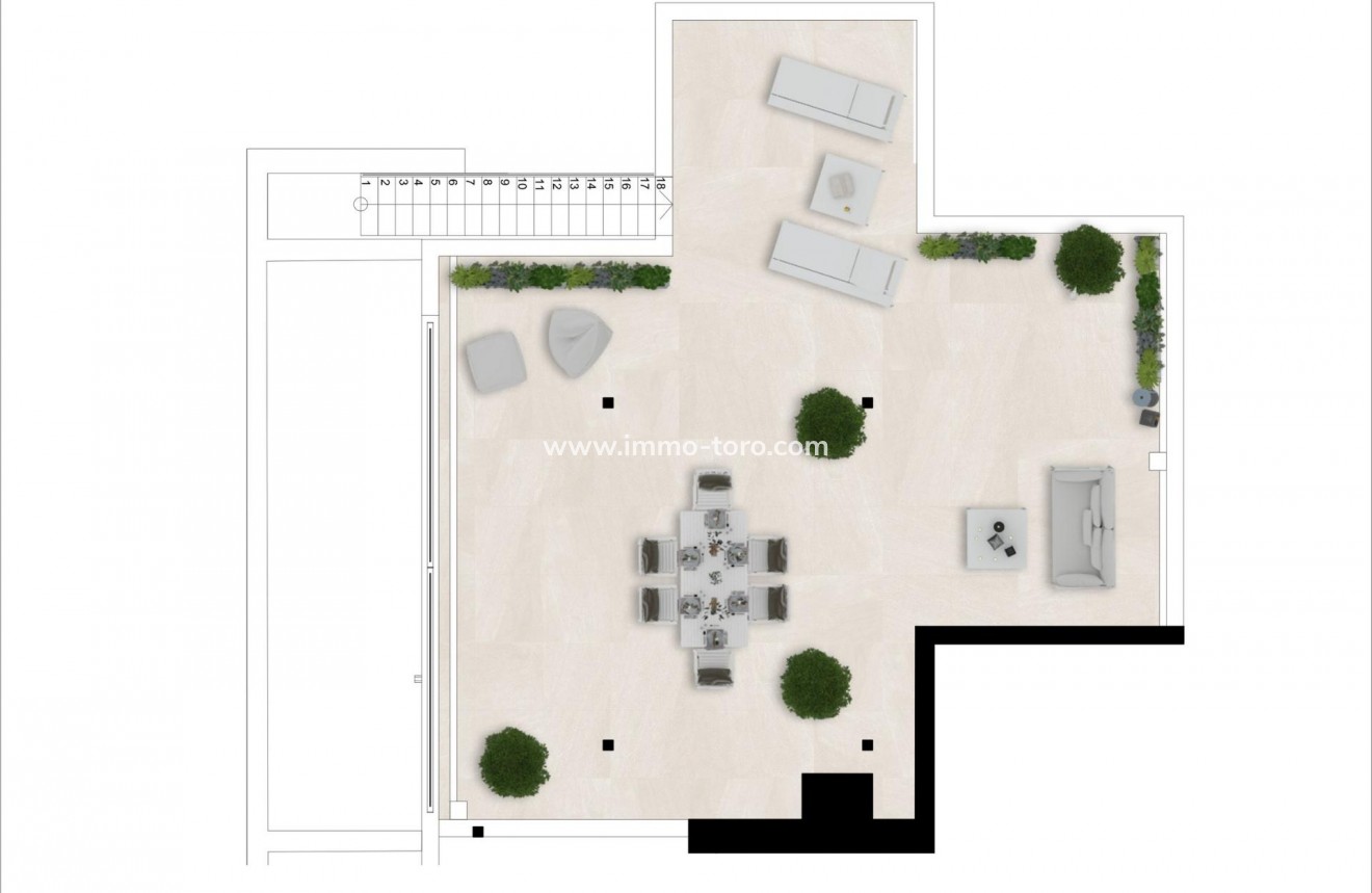 Nieuwbouw - Penthouse - Mijas - Calanova