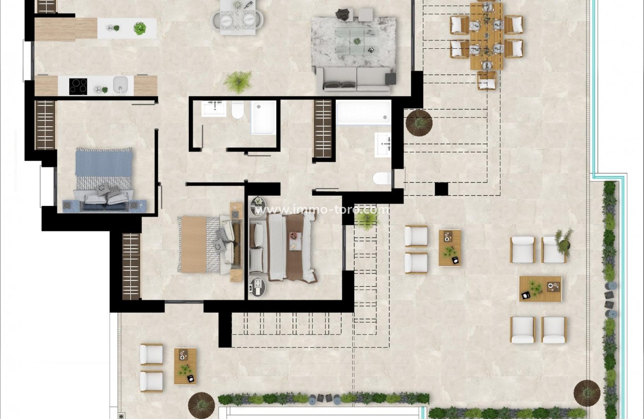 Nueva construcción  - Ático - Casares - Casares Playa