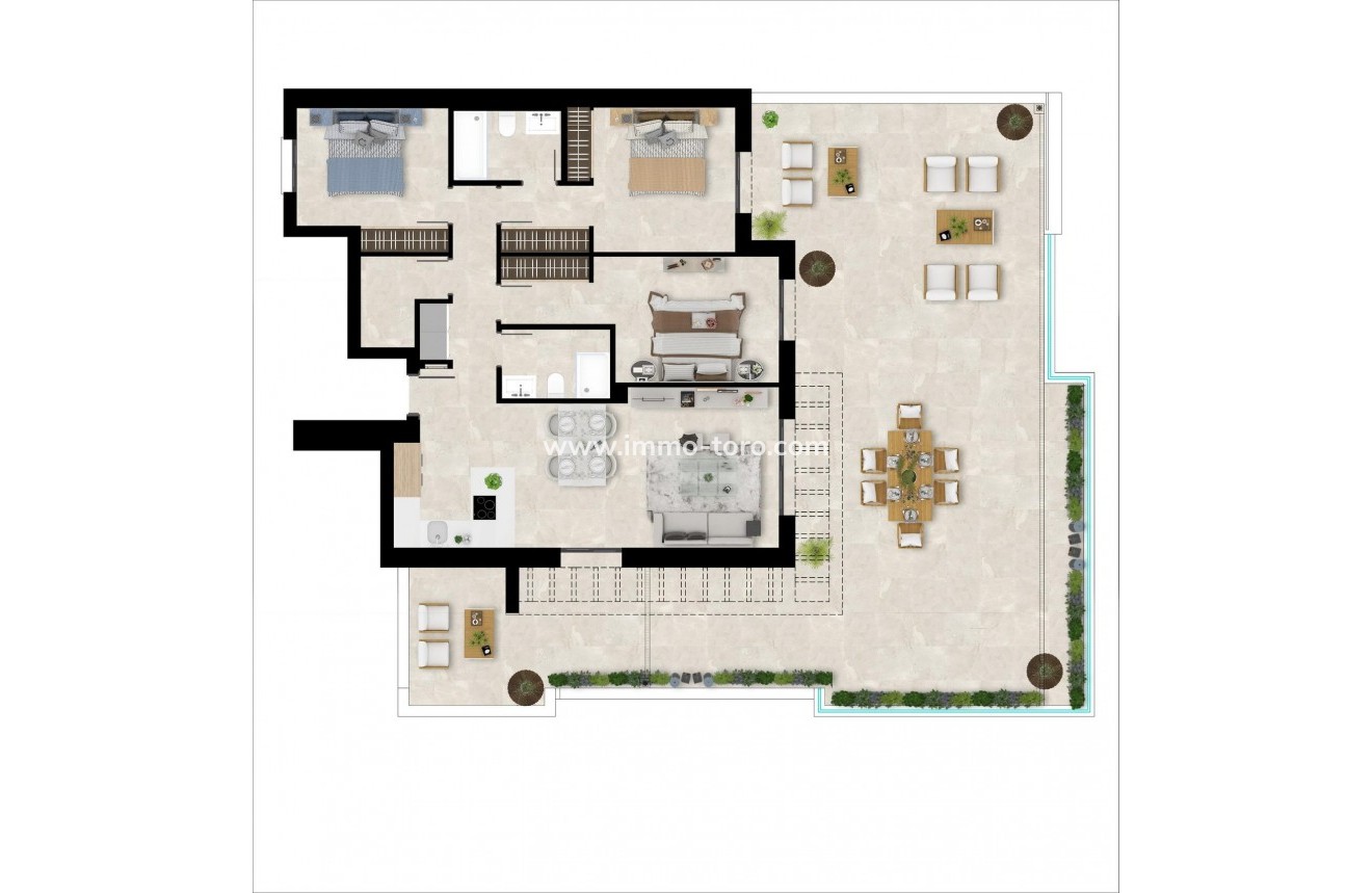 Nueva construcción  - Ático - Casares - Casares Playa