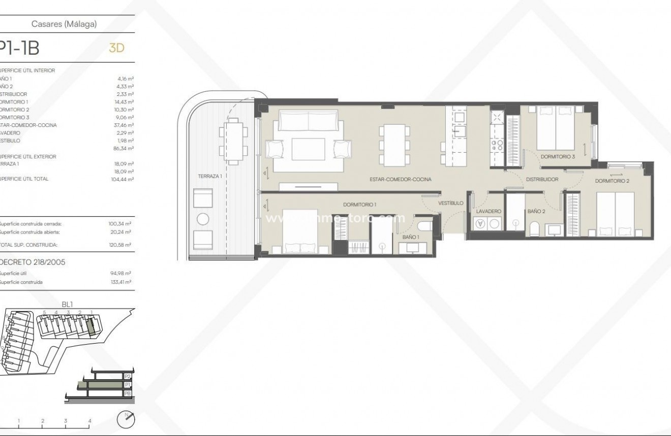 New Build - Apartment - Casares - Casares Golf