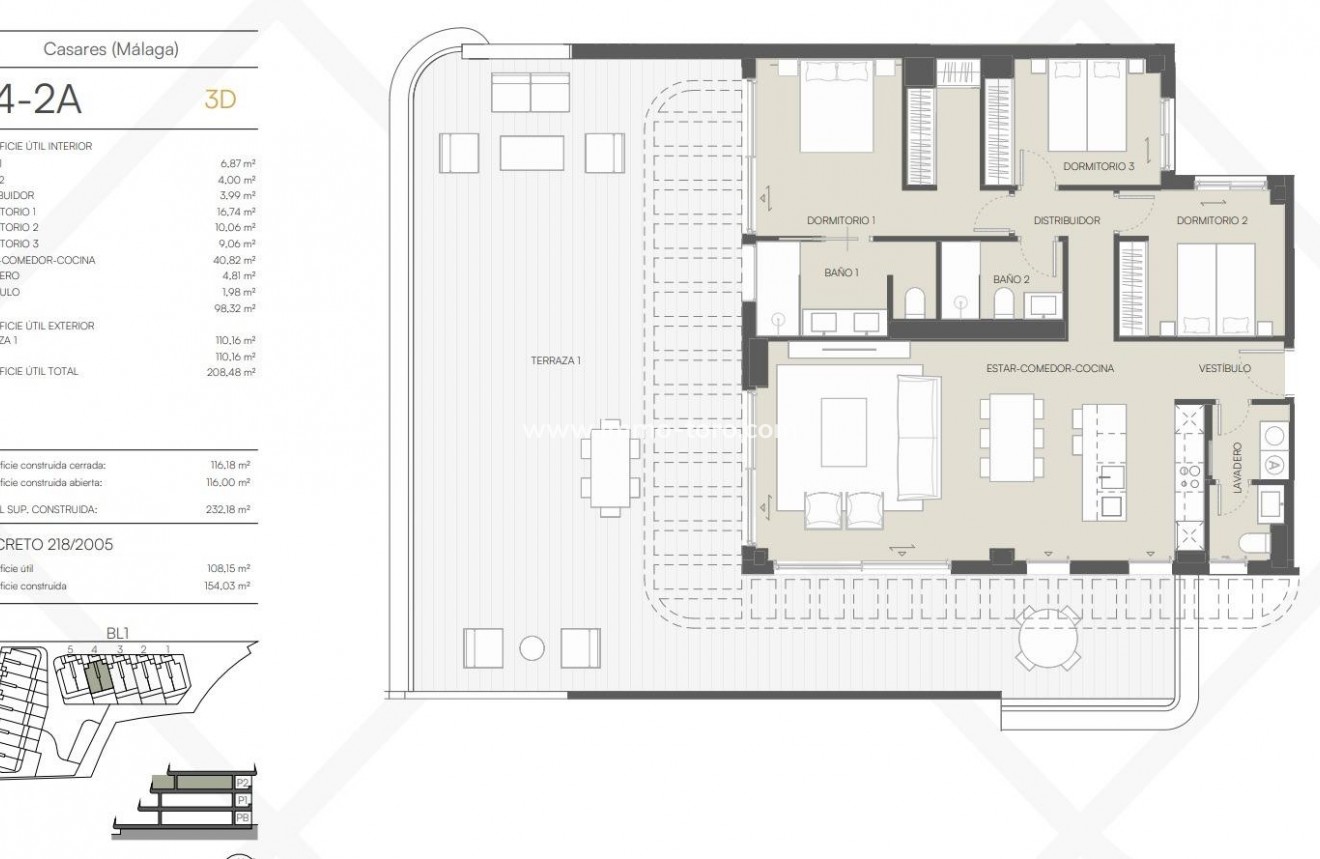 Nueva construcción  - Ático - Casares - Casares Golf