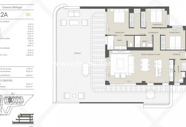 Nueva construcción  - Ático - Casares - Casares Golf