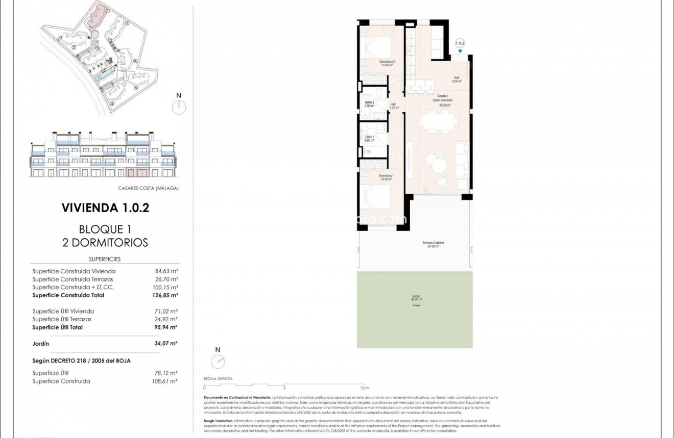 Nieuwbouw - Appartement  - Casares - Doña Julia Golf