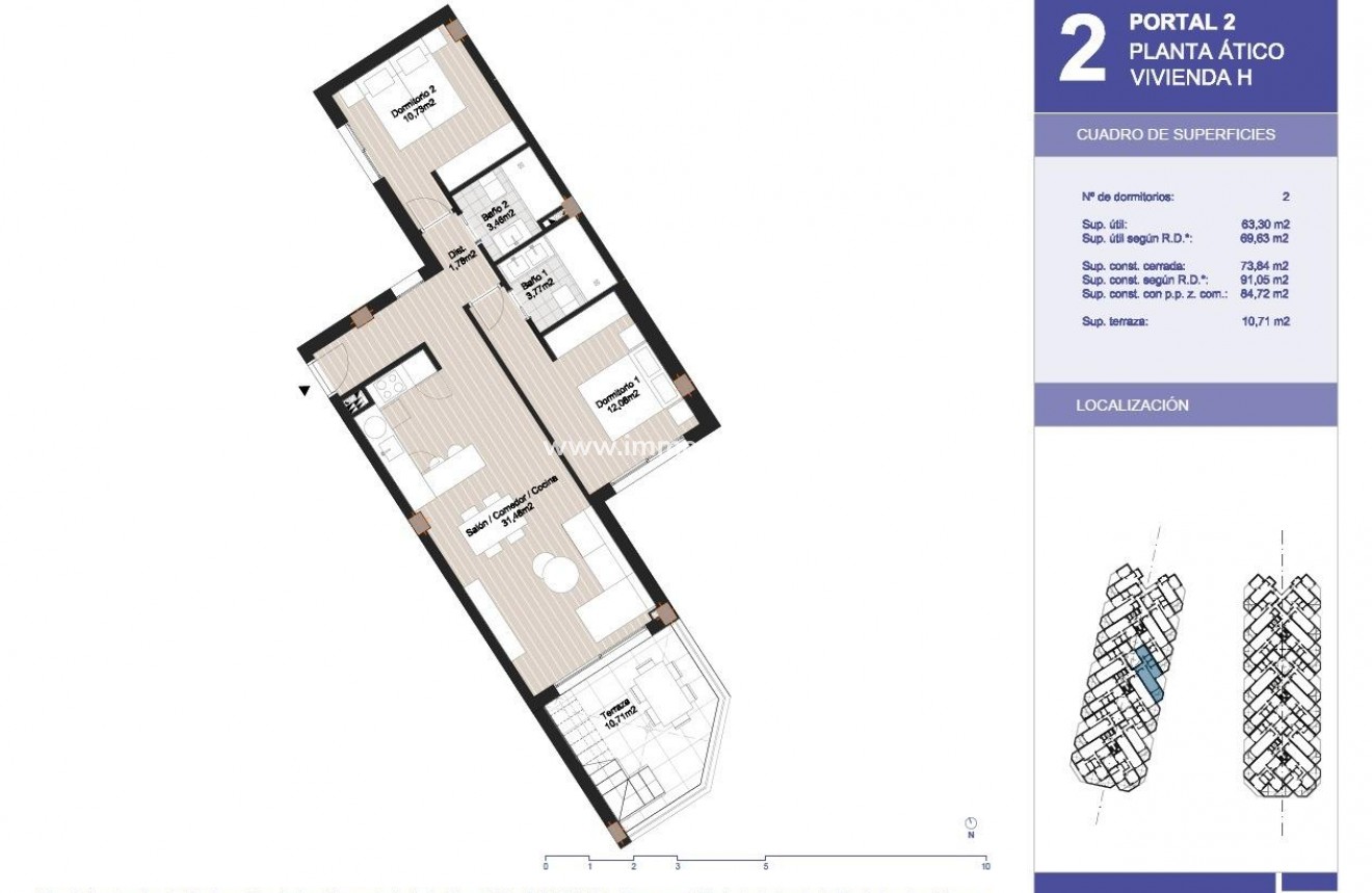 Nieuwbouw - Penthouse - Torrox - El Morche