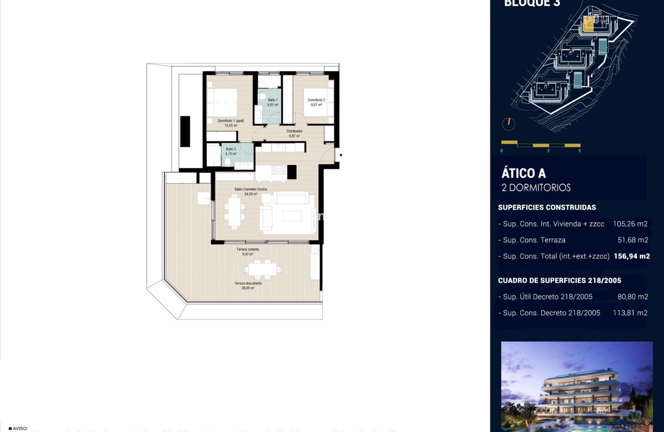 New Build - Penthouse - Fuengirola - Higueron