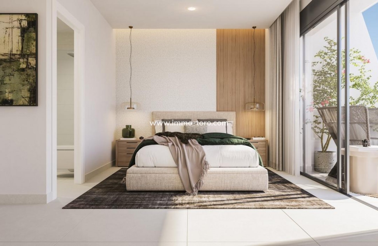 Nieuwbouw - Geschakelde woning - Estepona - Los Flamingos