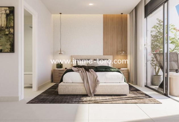 Nieuwbouw - Geschakelde woning - Estepona - Los Flamingos