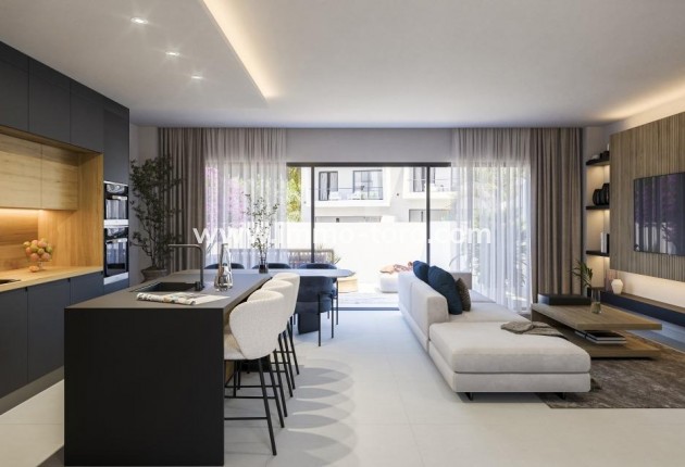 Nieuwbouw - Geschakelde woning - Estepona - Los Flamingos