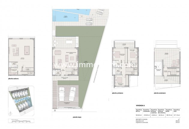 Nueva construcción  - Adosado - Estepona - Los Flamingos