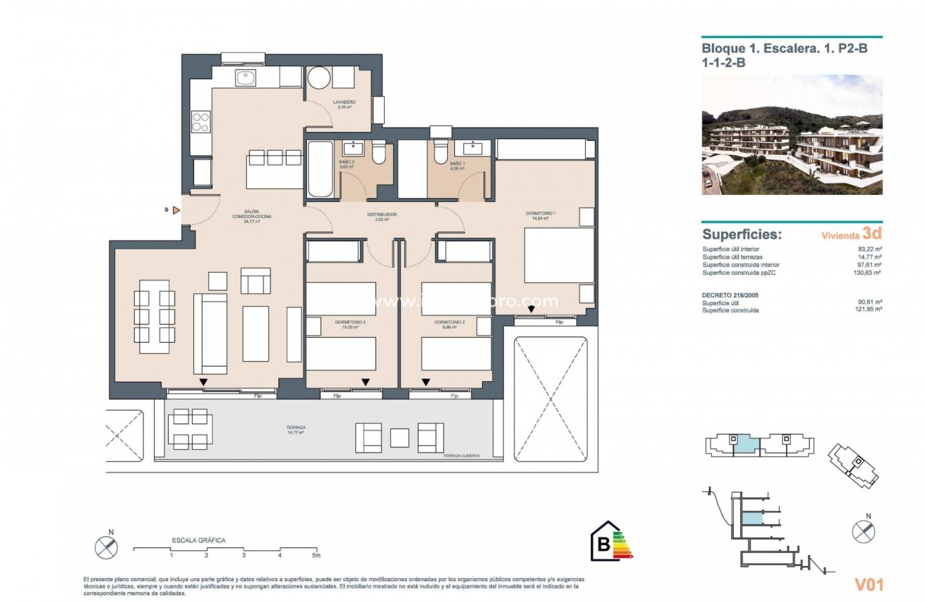 New Build - Apartment - rincon de la victoria - pueblo