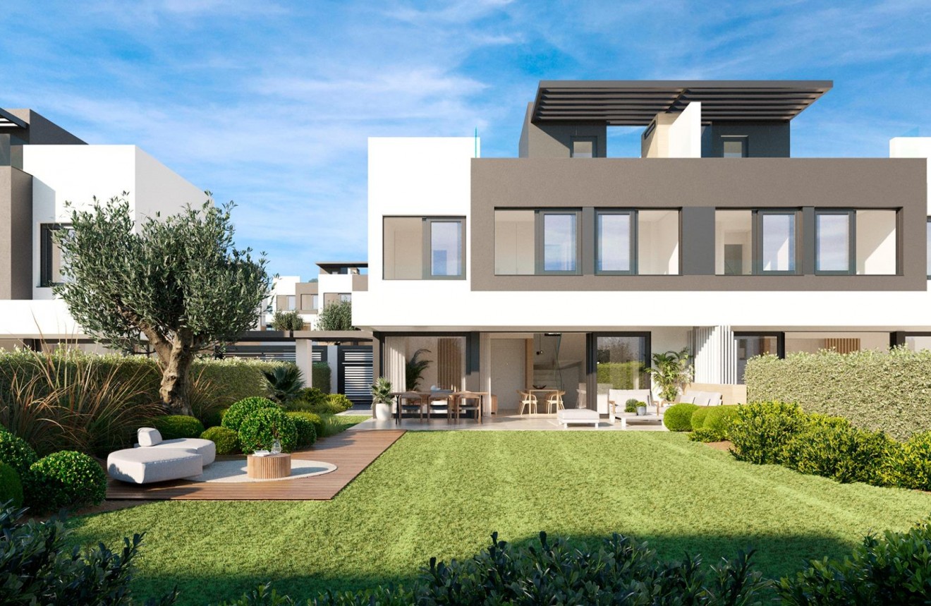 Nieuwbouw - Geschakelde woning - Estepona - Atalaya Golf
