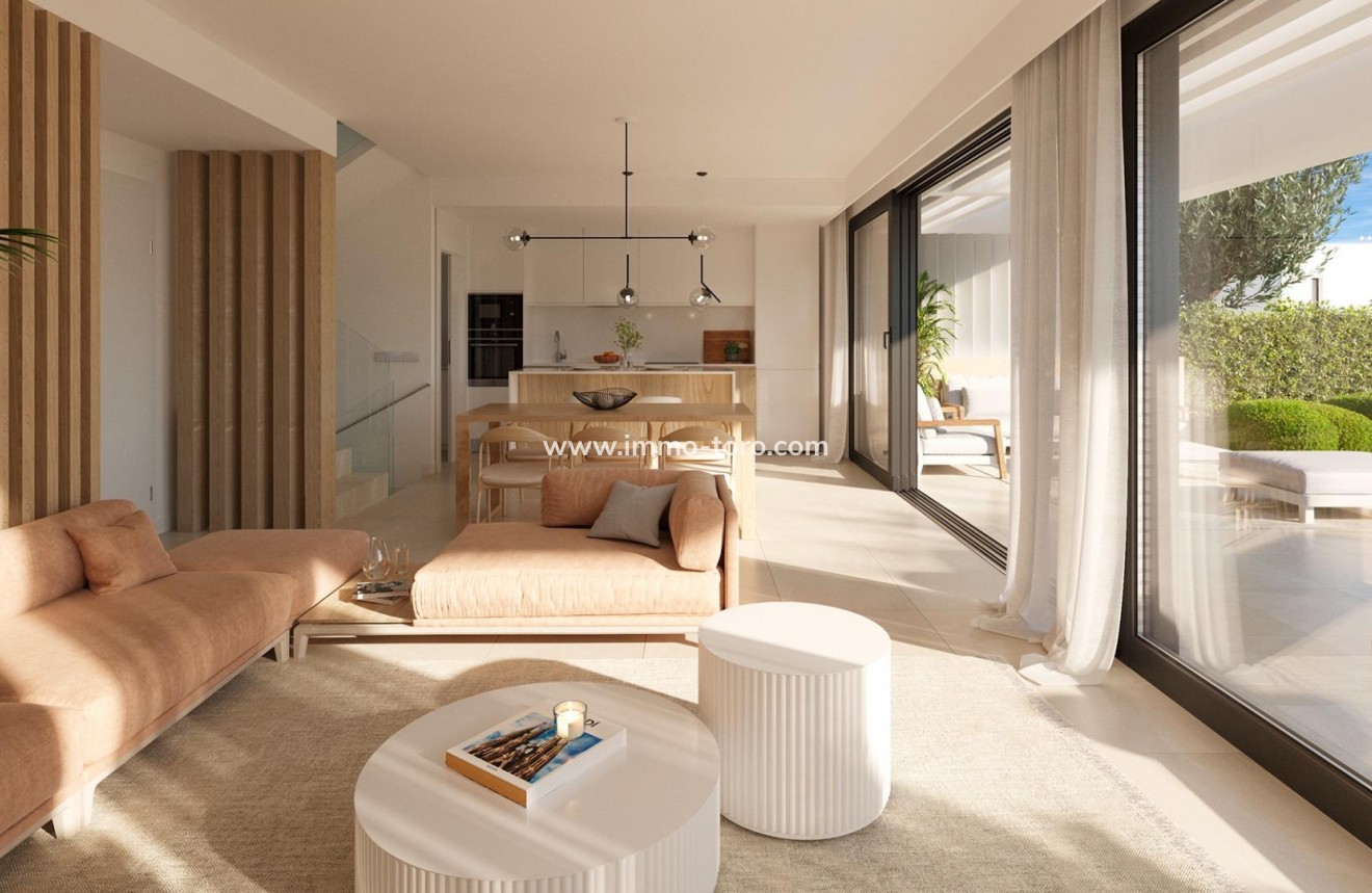 Nieuwbouw - Geschakelde woning - Estepona - Atalaya Golf