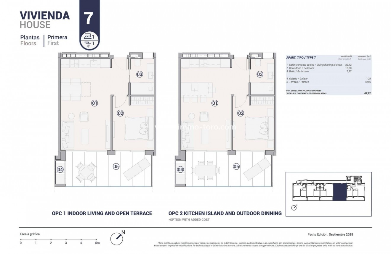 New Build - Apartment - Villajoyosa - Puntes del Moro
