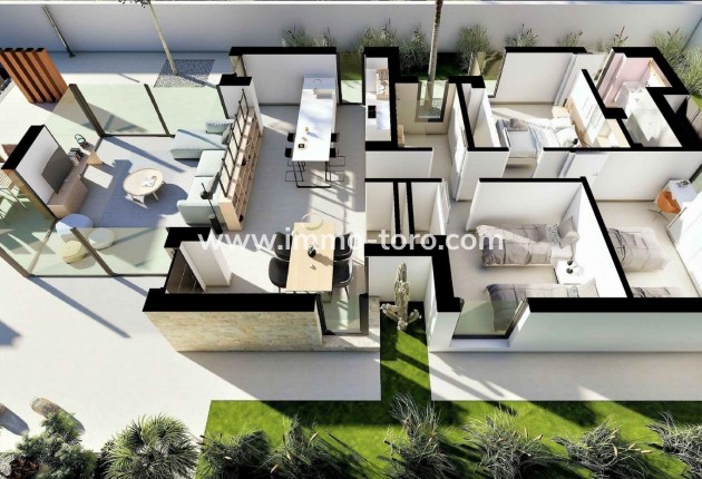 New Build - Villa - San Fulgencio - El Oasis