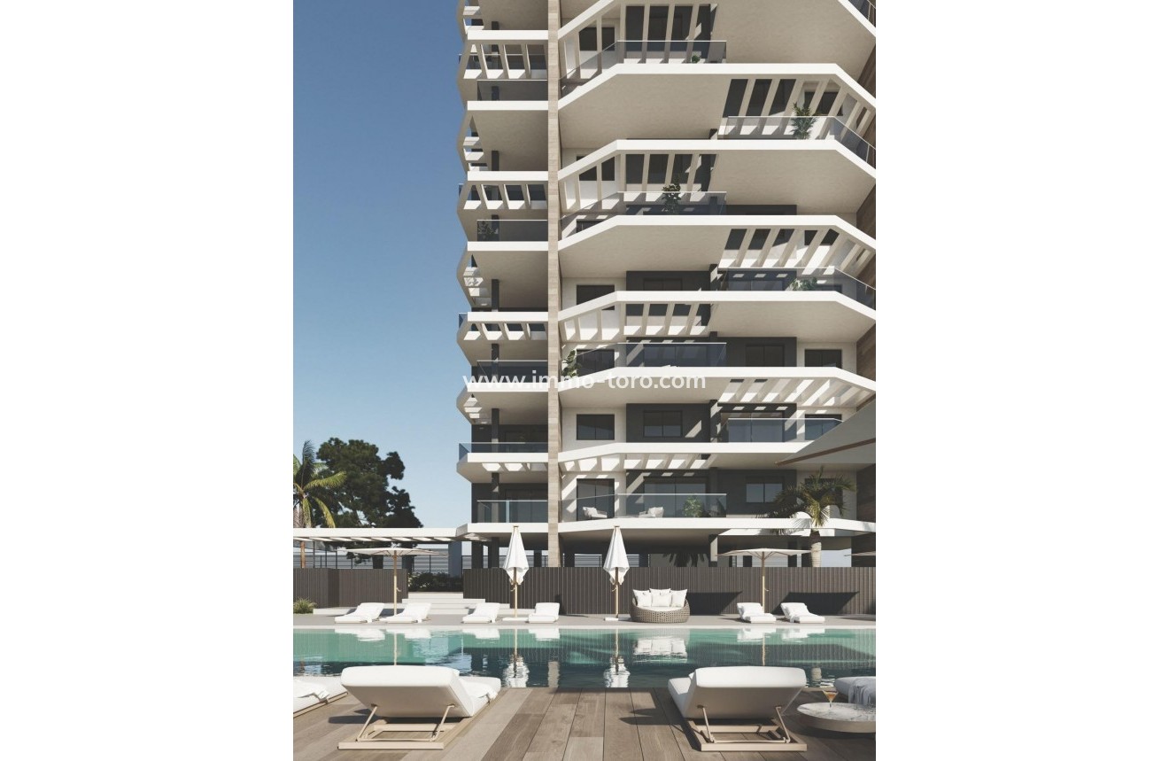 Nueva construcción  - Apartamento - Calpe - Playa Cantal Roig