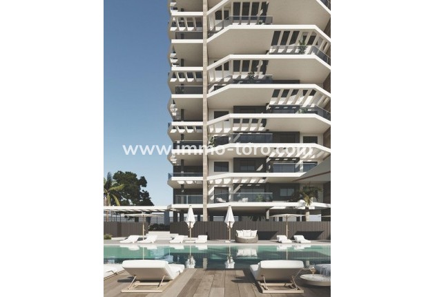 Nueva construcción  - Apartamento - Calpe - Playa Cantal Roig