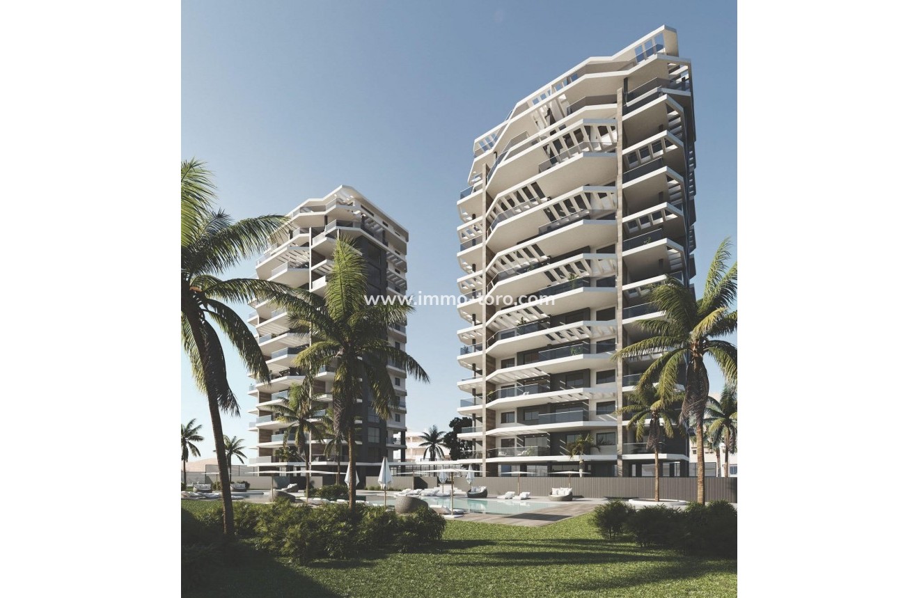 Nueva construcción  - Apartamento - Calpe - Playa Cantal Roig