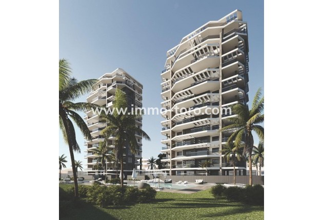 Nueva construcción  - Apartamento - Calpe - Playa Cantal Roig