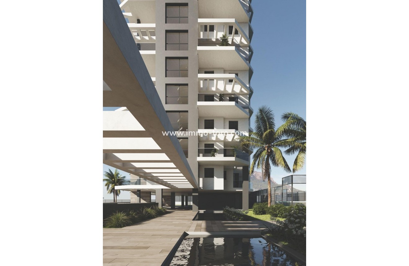 Nueva construcción  - Apartamento - Calpe - Playa Cantal Roig