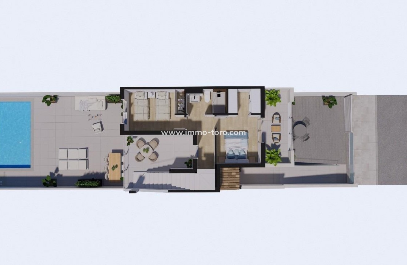 New Build - Detached house / Townhouse - Los Alcázares - Serena Golf