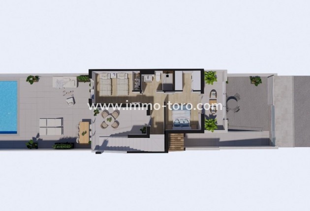 New Build - Detached house / Townhouse - Los Alcázares - Serena Golf