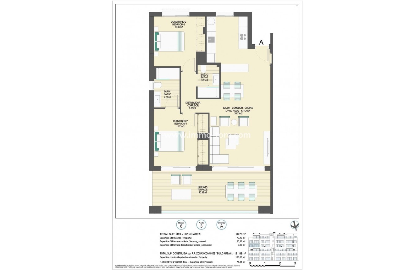 New Build - Apartment - Casares - Buenas Noches