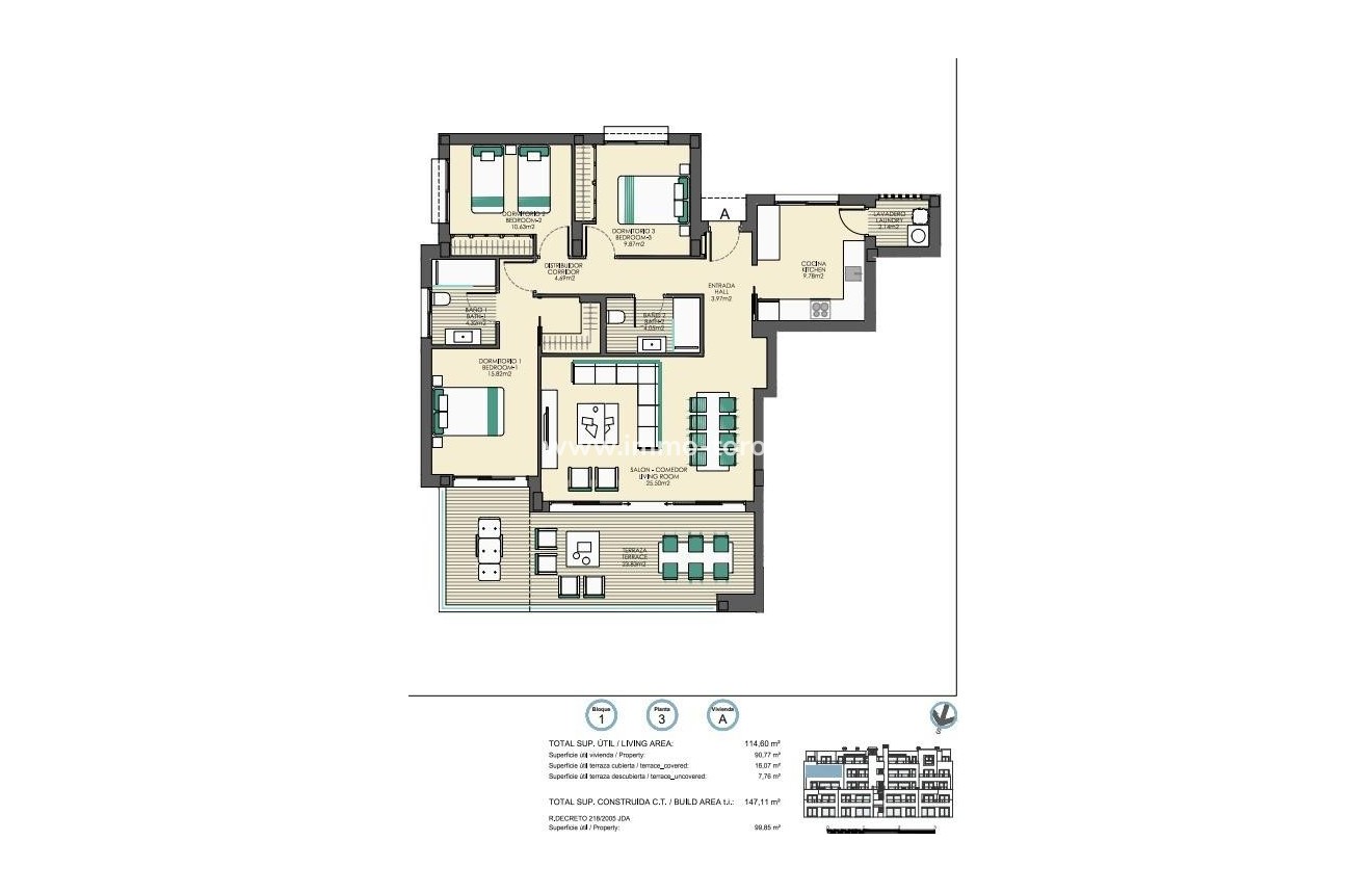 New Build - Apartment - Casares - Buenas Noches