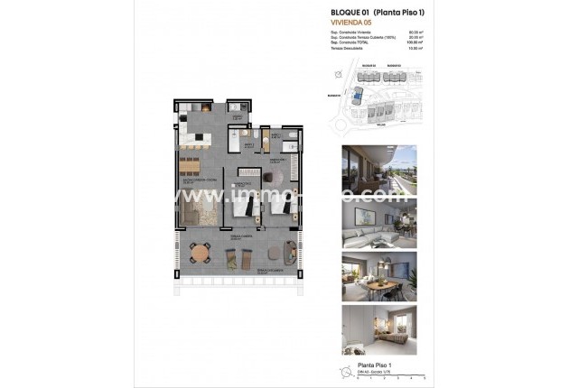 New Build - Apartment - Finestrat - Campana garden