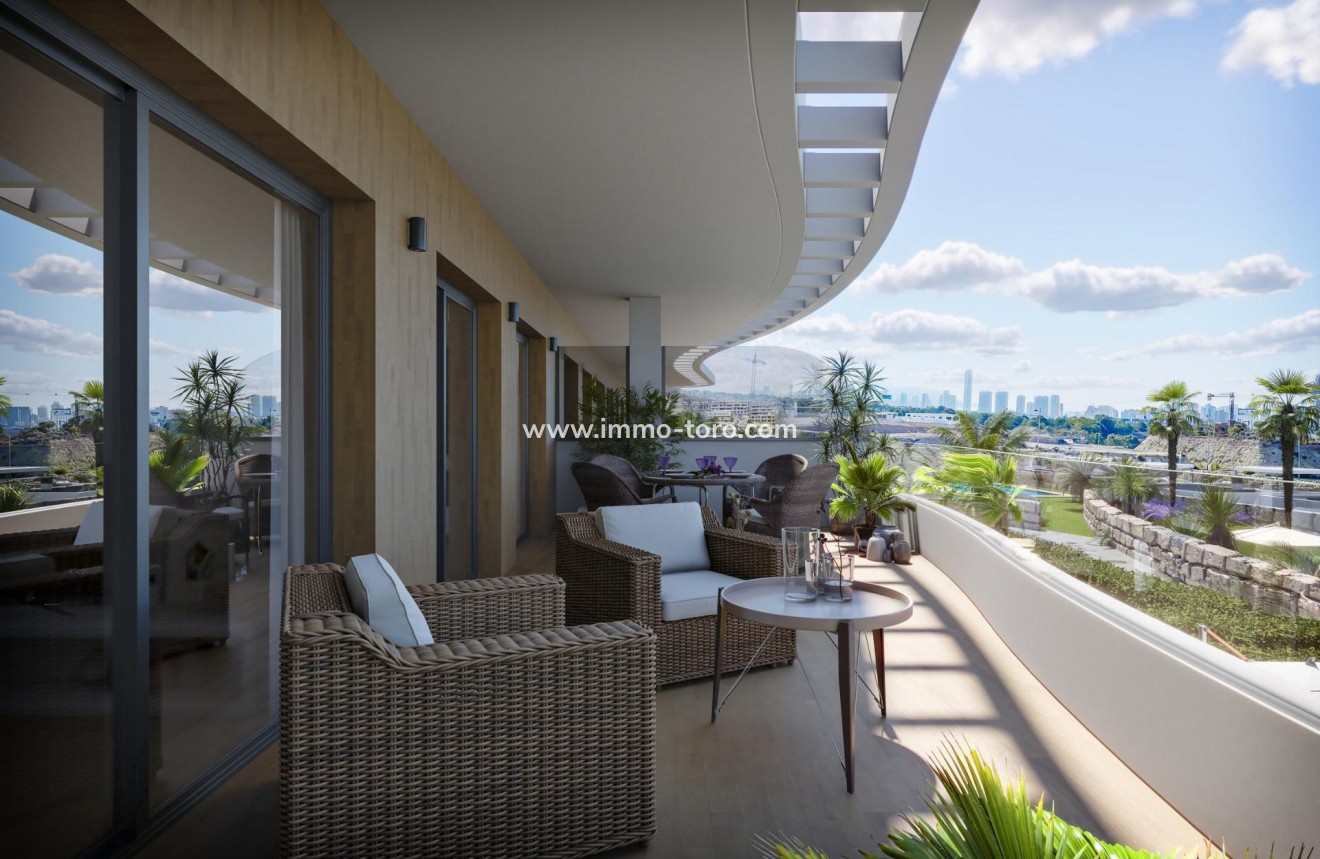 New Build - Penthouse - Finestrat - Campana garden