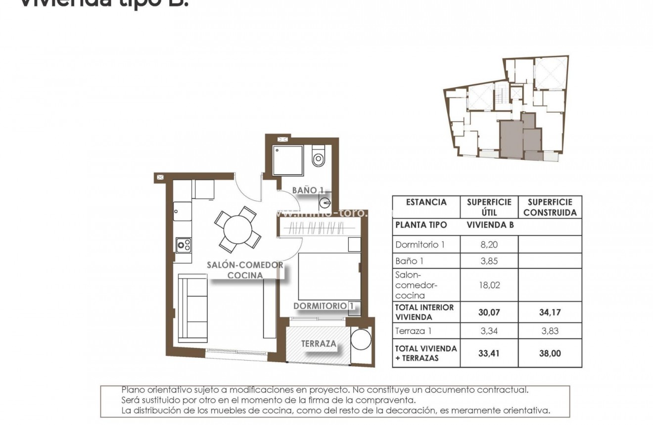 Nieuwbouw - Appartement  - Torrevieja - Playa de El Cura