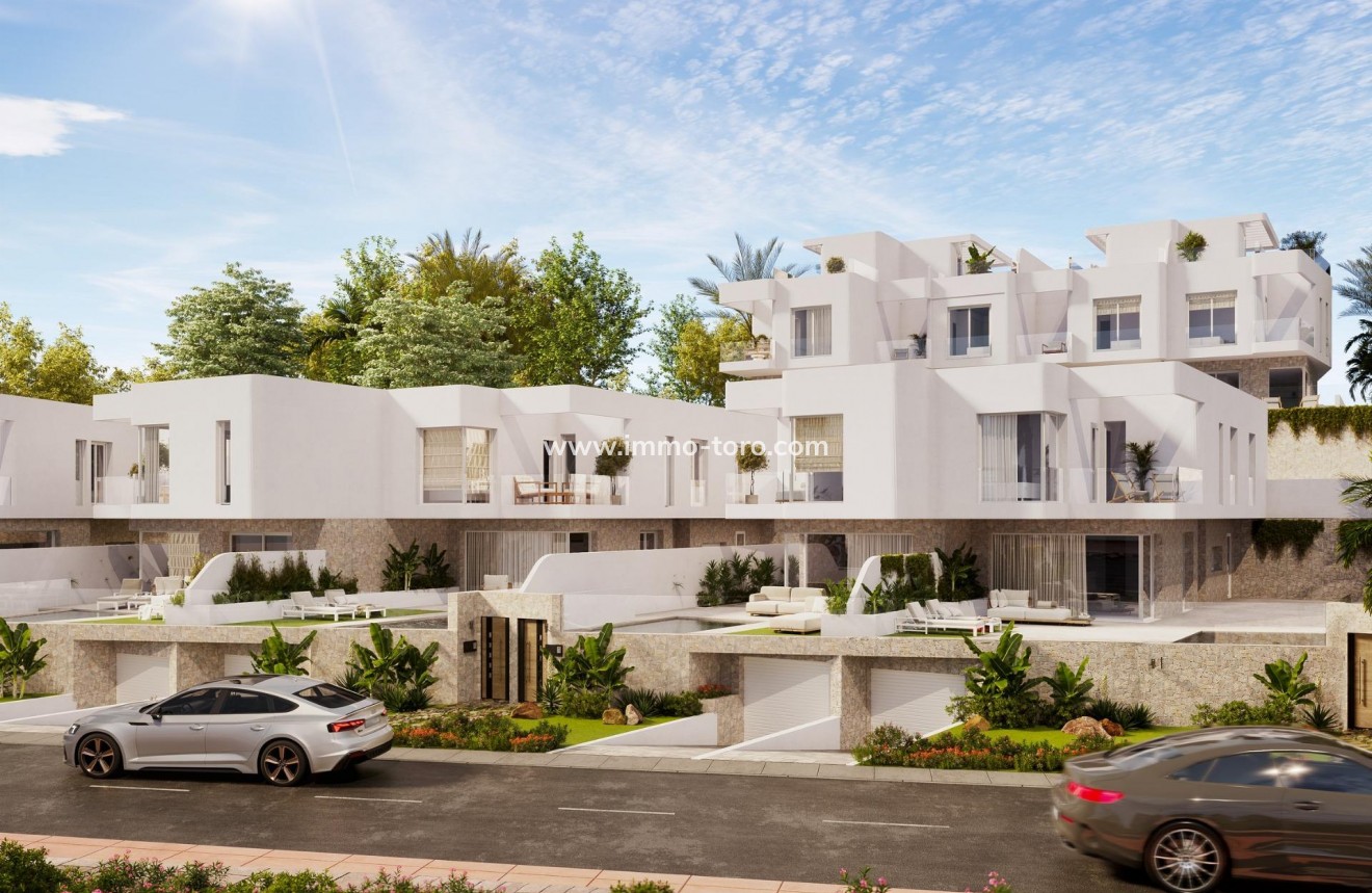 Nieuwbouw - Geschakelde woning - Mojacar - Playa de la Mena