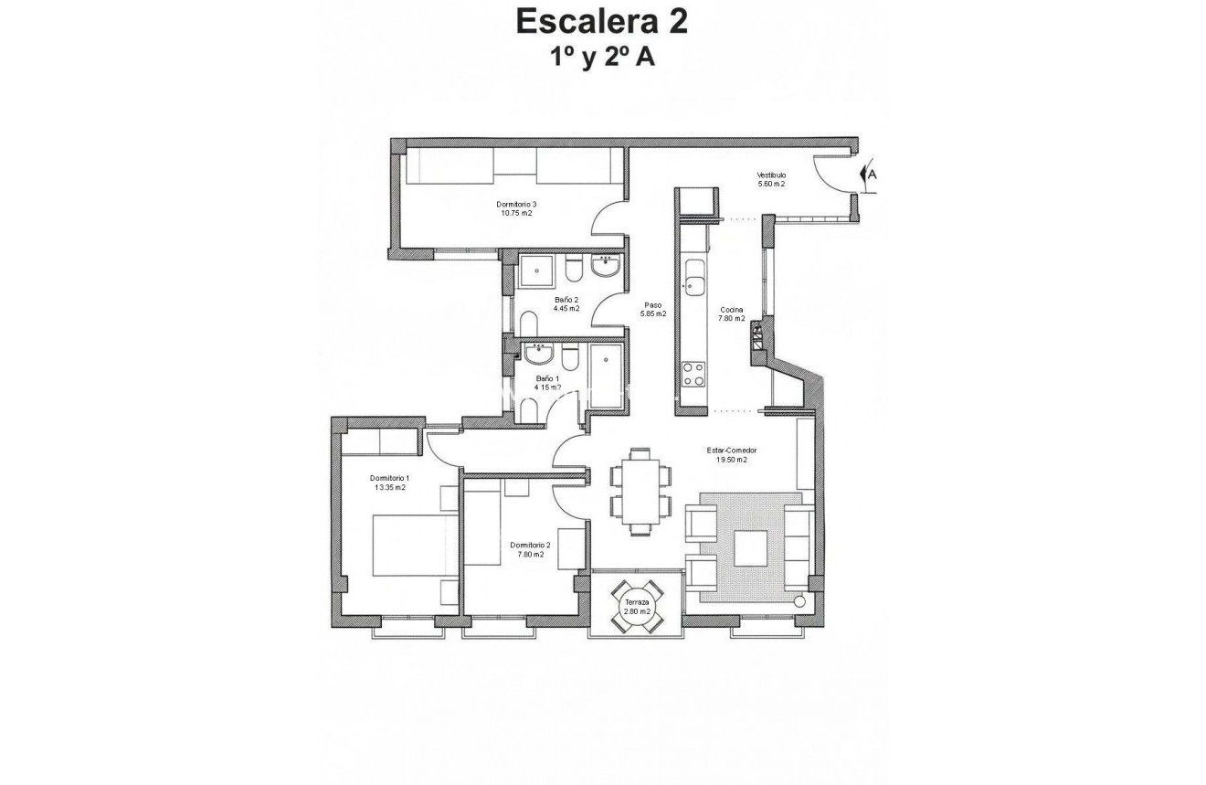 Nouvelle construction - Appartement - Avileses - pueblo