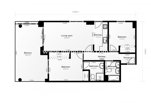 Herverkoop - Appartement  - Calpe