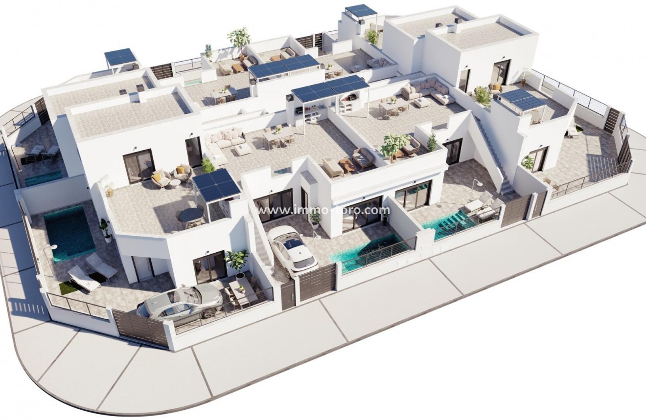 Nieuwbouw - Geschakelde woning - Torre Pacheco - El Alba
