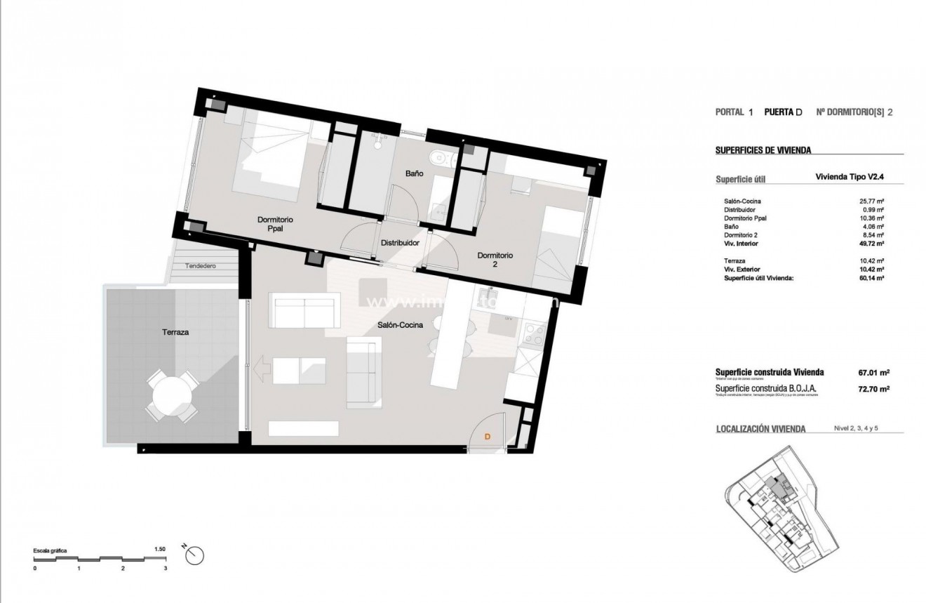 Nieuwbouw - Appartement  - Estepona - Playa de La Rada