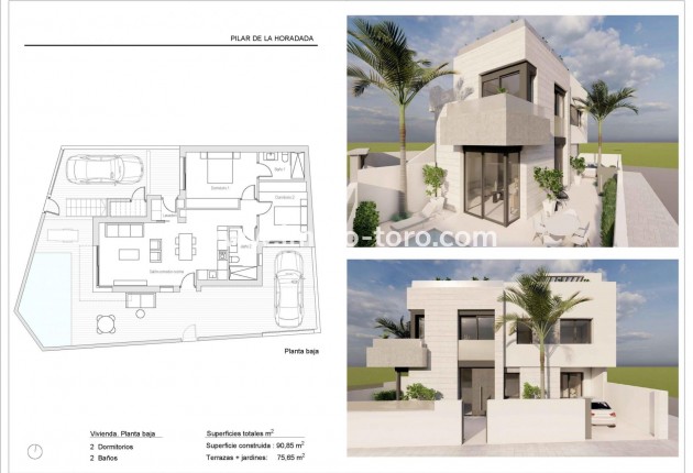 Nieuwbouw - Appartement  - Pilar de la Horadada - pueblo