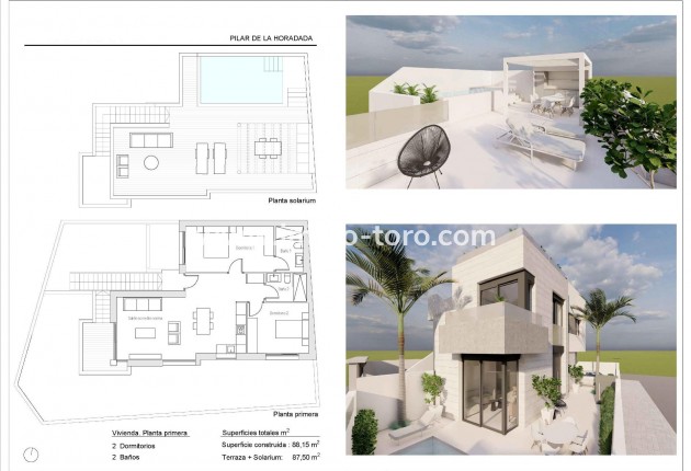 Nieuwbouw - Appartement  - Pilar de la Horadada - pueblo