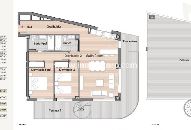 Nieuwbouw - Penthouse - Estepona - Polideportivo