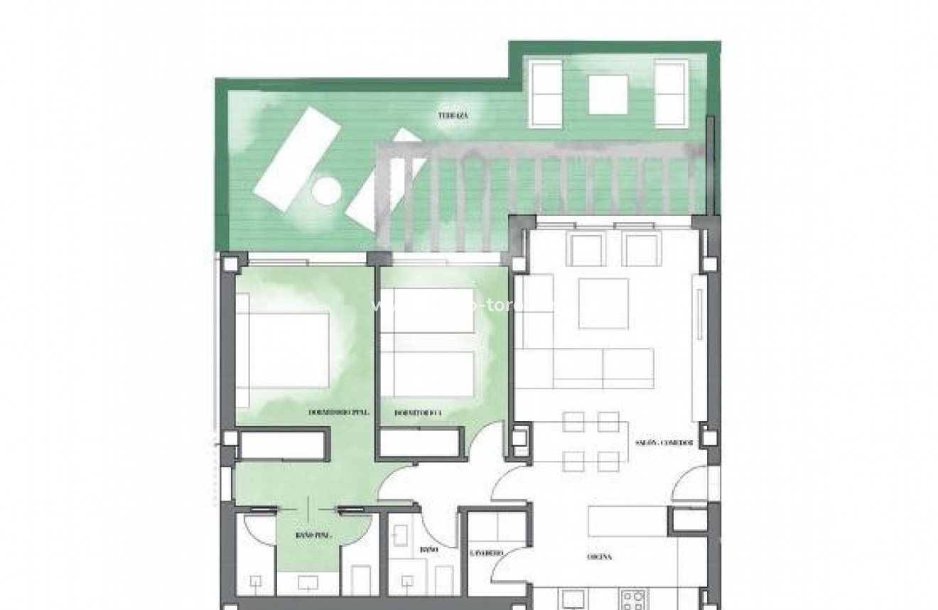 Nouvelle construction - Appartement - Mijas - La Noria Golf