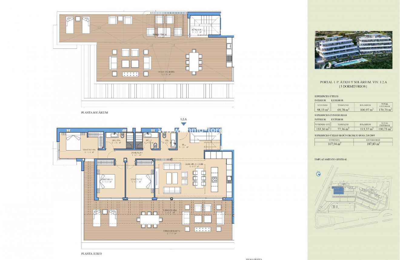 Nouvelle construction - Penthouse - Estepona - Buenas Noches