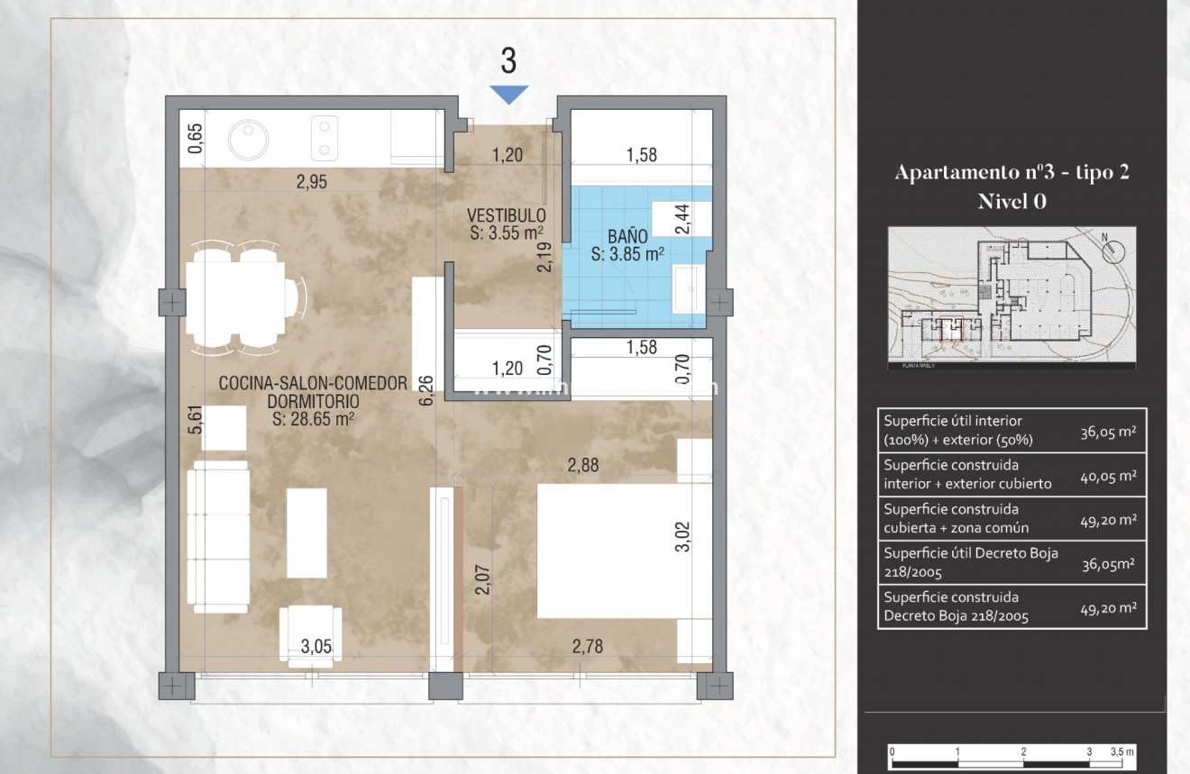 Nieuwbouw - Appartement  - Monachil - Sierra Nevada Ski