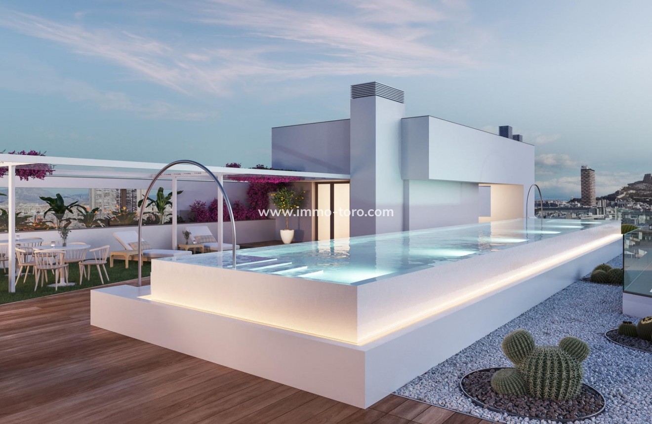 Nieuwbouw - Penthouse - Alicante - Benalua