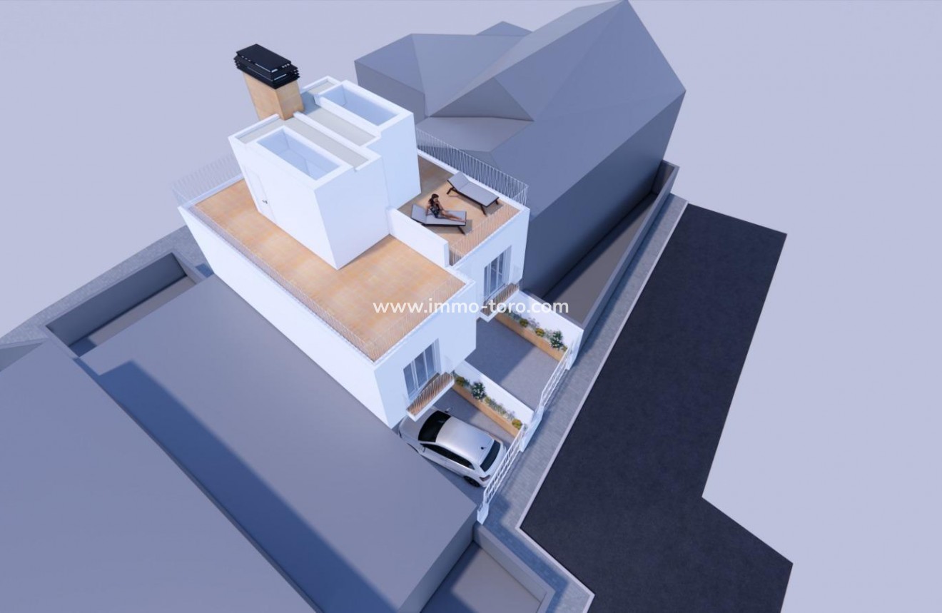 New Build - Detached house / Townhouse - Cartagena - La Azohía