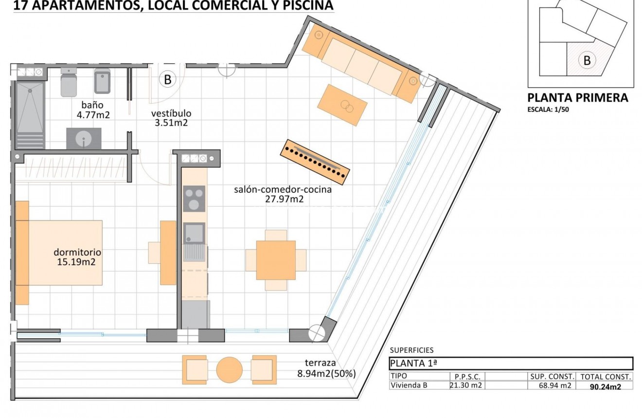 New Build - Apartment - San Pedro del Pinatar - Lo Pagan