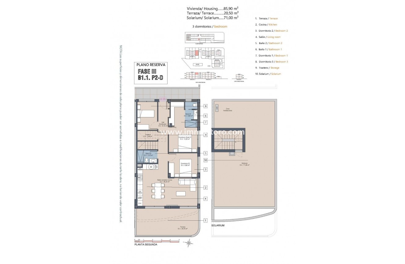 New Build - Penthouse - Los Alcazares - La Serena Golf